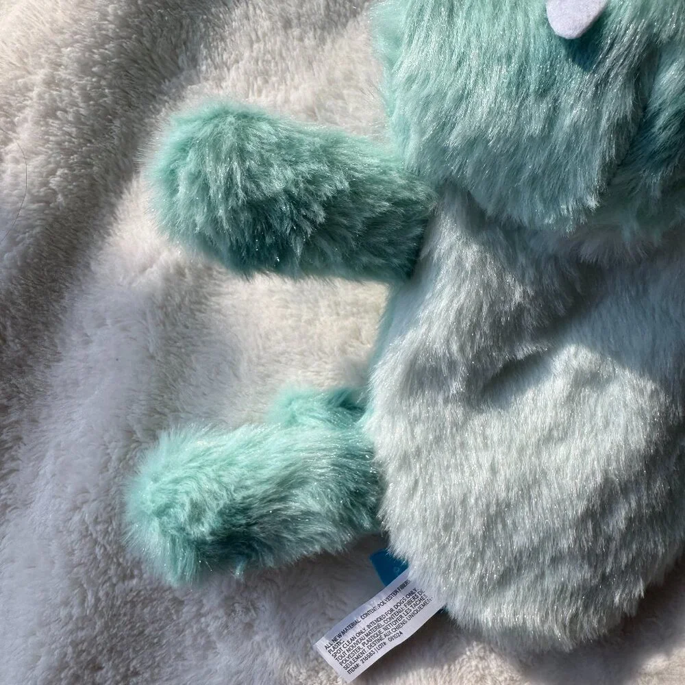 NWT Bark Box SLOBBERTOOTH TIGER Plush Dog Toy, Blue, Size M/L 20+ lbs. Dogs